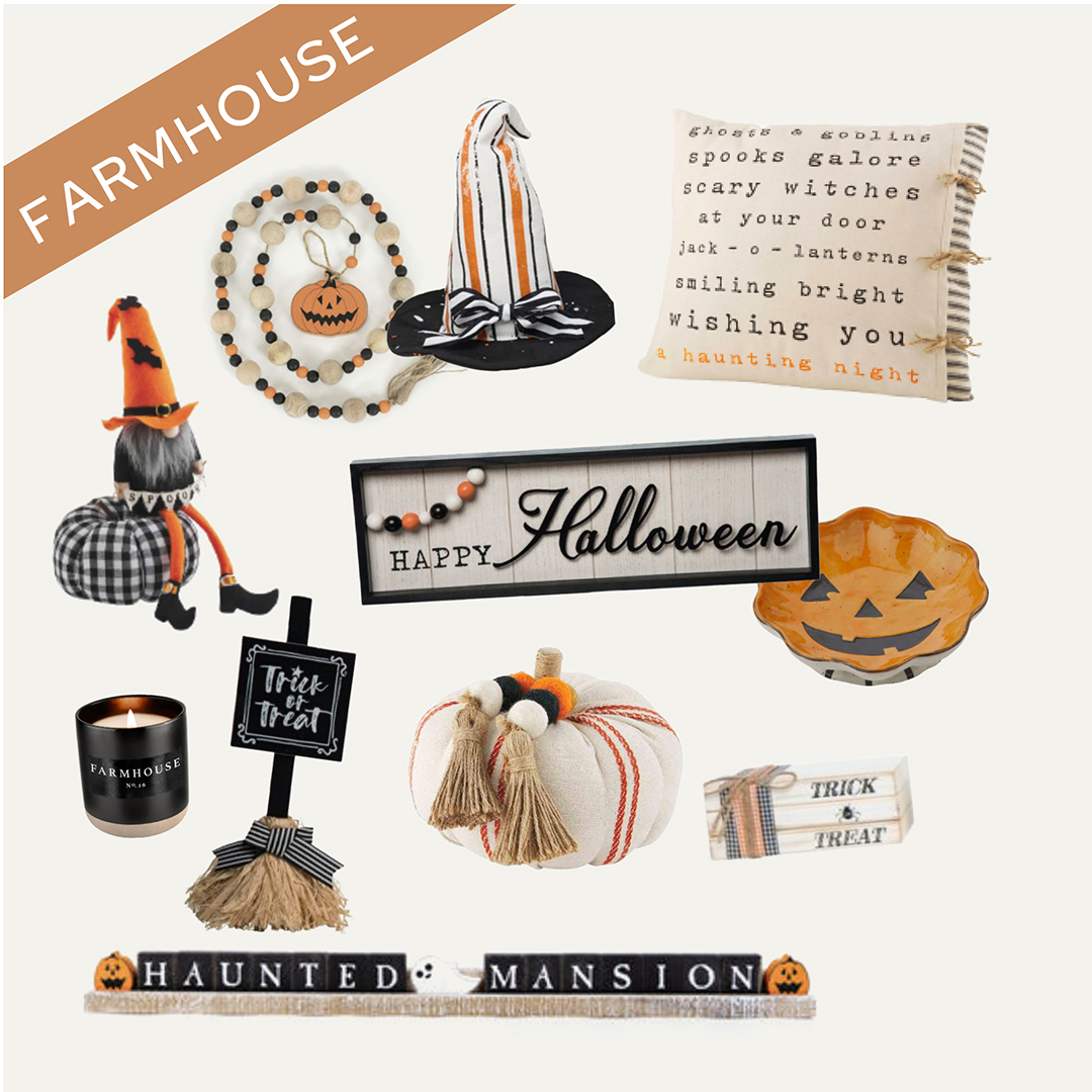 Halloween Farmhouse theme box reveal