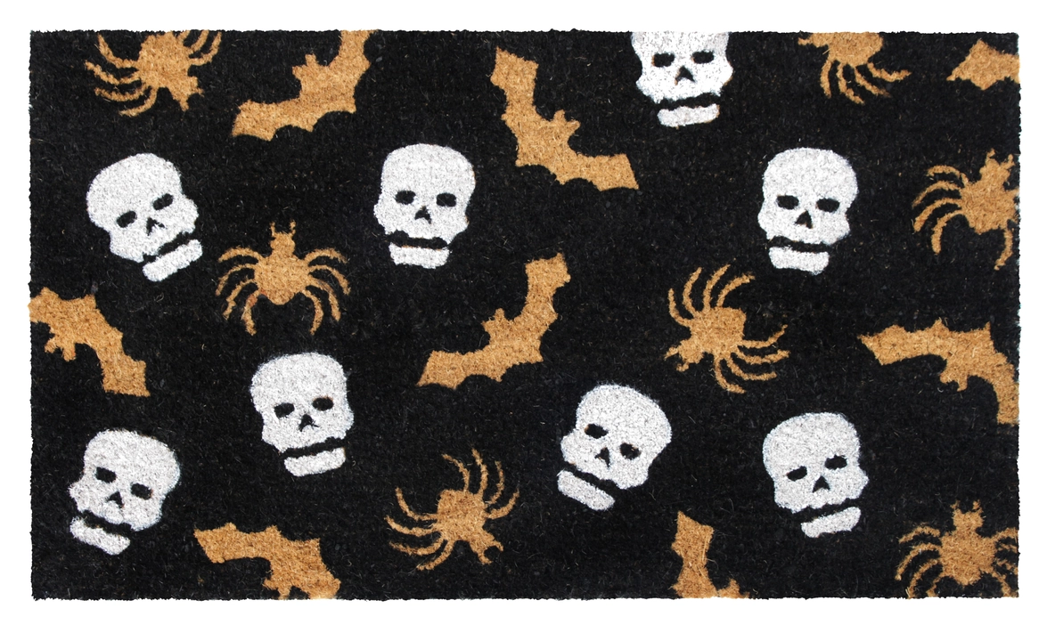 Bats & Skulls Doormat