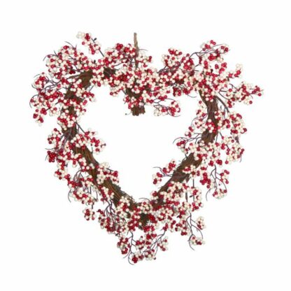 Valentine's Day Wreath - Berry Red