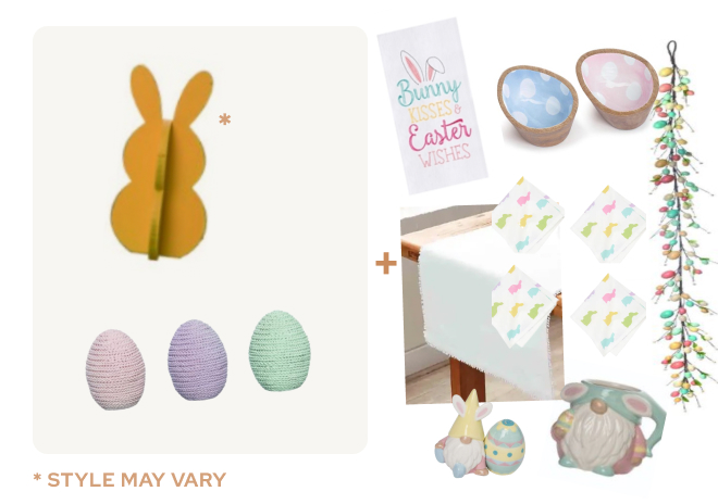 Easter Decor Box - Pastels Deluxe Option 3