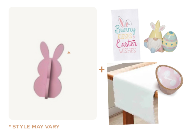 Easter Decor Box - Pastels Mini Option 3