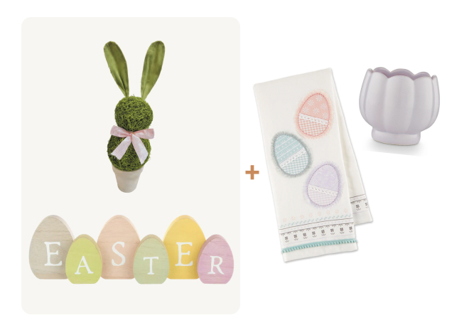 Easter Decor Box - Pastels Mini Option 4