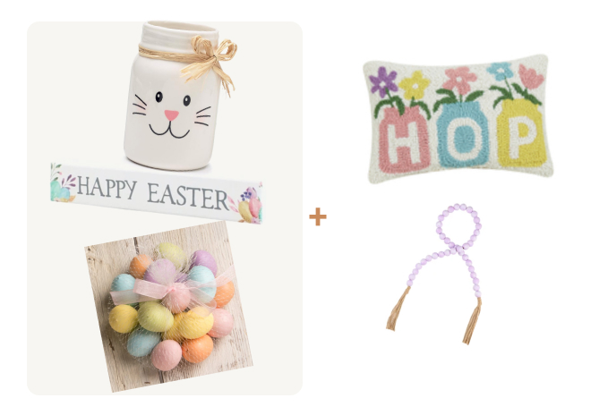 Easter Decor Box - Pastels Mini Option 6