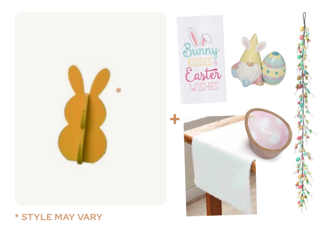 Easter Decor Box - Pastels Standard Option 3