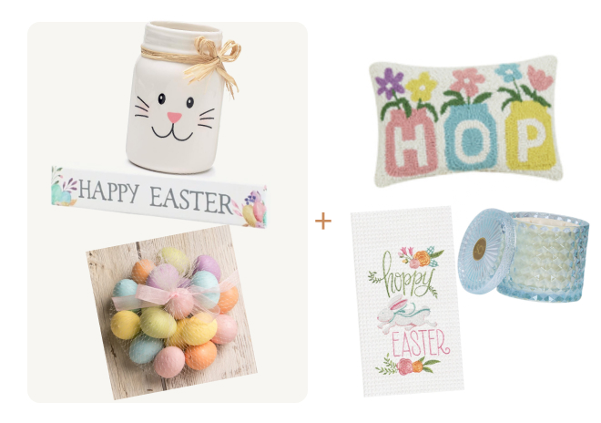 Easter Decor Box - Pastels Standard Option 4