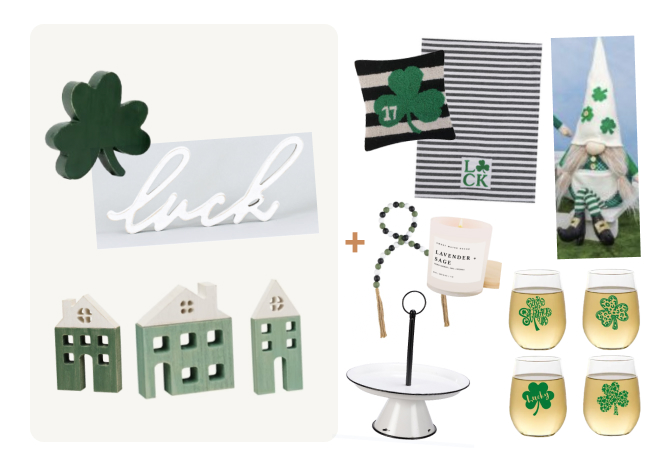 St Patricks Day Decor Box - Collection 1 Deluxe Option 1
