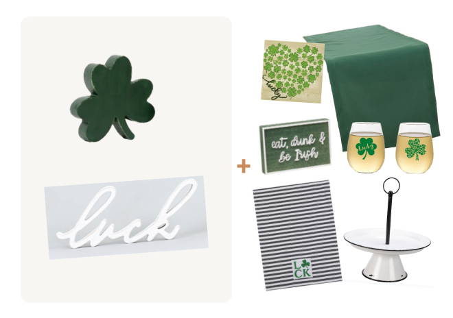 St Patricks Day Decor Box - Collection 1 Standard Option 3