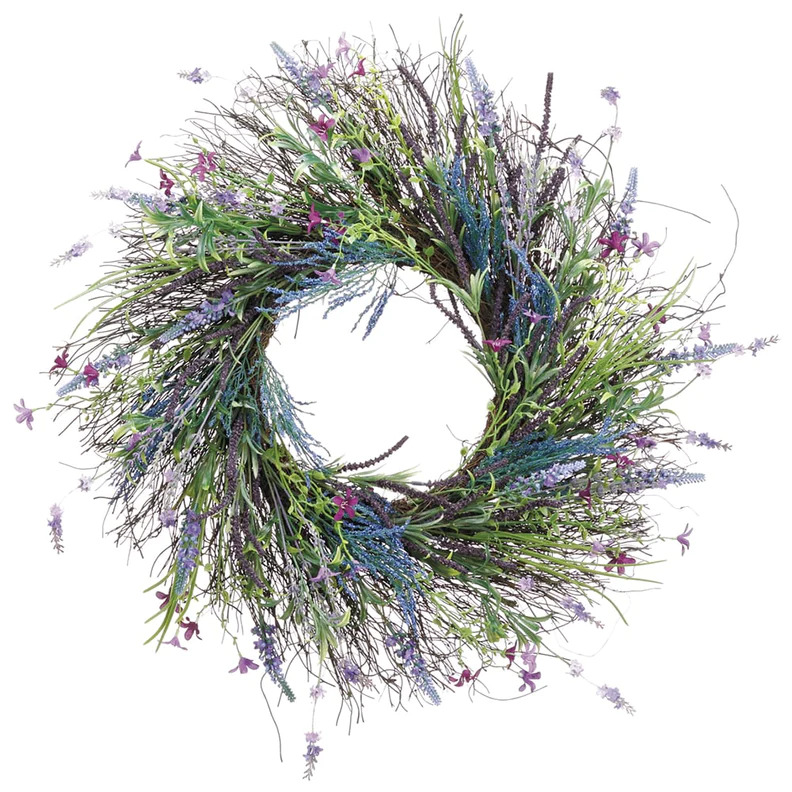 Lavender Wreath